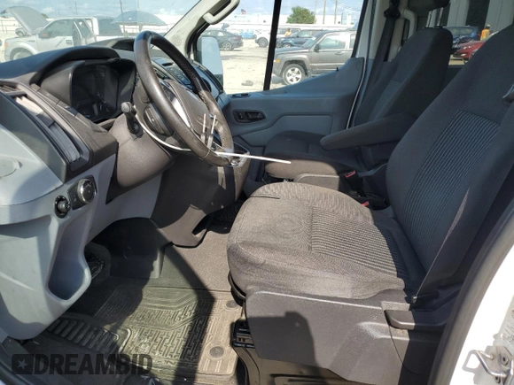 2017 Ford Transit XL with VIN 1FBZX2YM8HKA63177, listed as a Copart auction lot 54858195 with 123,403 mi miles and Salvage Title. Bid and sale history available at DreamBid. Image 7.
