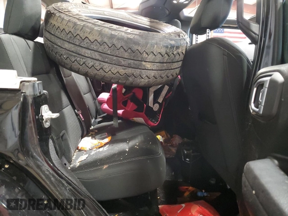 2021 Jeep Wrangler Unlimited Willys с VIN 1C4HJXDN6MW718492, выставлен на аукционе Copart как лот 50181225 с пробегом Не указан миль и Списание • Salvage title. История ставок и продаж доступна на DreamBid. Изображение 10.