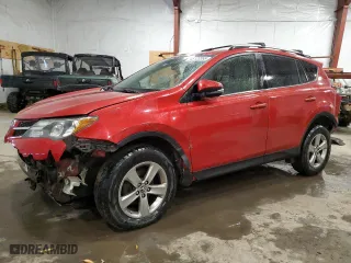 2015 Toyota RAV4 XLE with VIN JTMRFREV7FD101827, listed as a Copart auction lot 46823395 with 148,659 mi miles and Salvage Title. Bid and sale history available at carsss.com. Image 1.