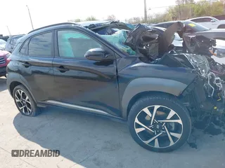 2022 Hyundai Kona Limited with VIN KM8K5CA39NU787983, listed as a IAAI auction lot 42094237 with Not Provided miles. Bid and sale history available at carsss.com. Image 13.