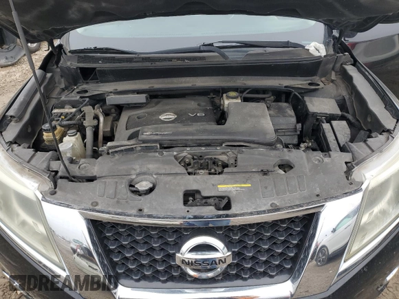 2013 Nissan Pathfinder S with VIN 5N1AR2MM5DC604128, listed as a Copart auction lot 44137875 with 225,680 mi miles and Salvage Title. Bid and sale history available at carsss.com. Image 12.