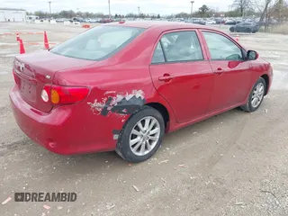 2009 Toyota Corolla with VIN JTDBL40E099028277, listed as a IAAI auction lot 42093963 with 151,846 mi miles. Bid and sale history available at carsss.com. Image 4.