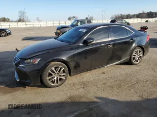 2019 Lexus IS with VIN JTHBA1D21K5084759, listed as a Copart auction lot 47122685 with 100,169 mi miles and Salvage Title. Bid and sale history available at carsss.com. Image 1.