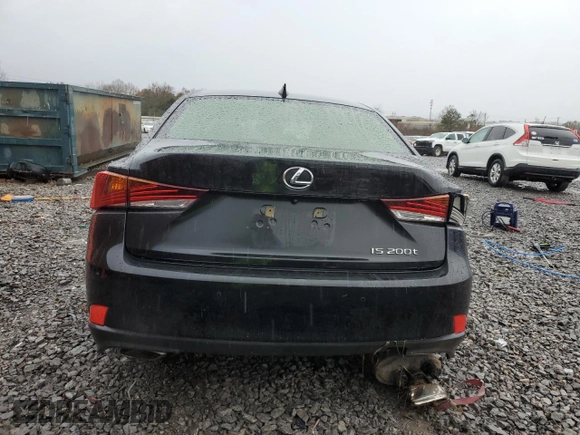 2017 Lexus IS with VIN JTHBA1D28H5061634, listed as a Copart auction lot 83794174 with 69,666 mi miles and Salvage Title. Bid and sale history available at carsss.com. Image 6.