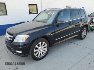 2012 Mercedes-Benz GLK 350 with VIN WDCGG8HB2CF867328, listed as a Copart auction lot 76335394 with 145,828 mi miles and Salvage Title. Bid and sale history available at DreamBid. Image 1.