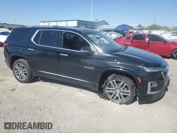 2023 Chevrolet Traverse High Country with VIN 1GNEVNKW3PJ180589, listed as a Copart auction lot 58045285 with 38,121 mi miles and Salvage title. Bid and sale history available at DreamBid. Image 4.