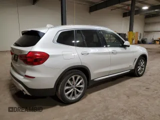 2018 BMW X3 xDrive30i with VIN 5UXTR9C51JLD63567, listed as a Copart auction lot 46404005 with 103,037 mi miles and Clean Title. Bid and sale history available at carsss.com. Image 3.