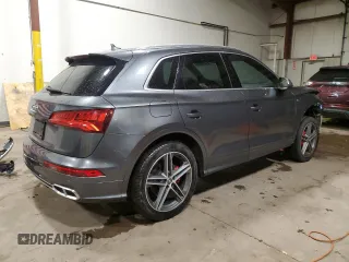 2018 Audi SQ5 Prestige with VIN WA1C4AFY6J2049563, listed as a Copart auction lot 84403604 with 88,589 mi miles and Salvage Title. Bid and sale history available at DreamBid. Image 3.