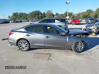 2017 Infiniti Q50 2.0t Premium with VIN JN1CV7AR4HM680223, listed as a IAAI auction lot 41293719 with 78,823 mi miles. Bid and sale history available at carsss.com. Image 14.