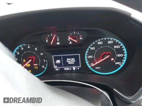 2019 Chevrolet Equinox LS with VIN 2GNAXHEV2K6160675, listed as a IAAI auction lot 41937093 with 62,966 mi miles and . Bid and sale history available at carsss.com. Image 7.