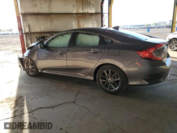 2020 Honda Civic Sedan EX with VIN 19XFC1F37LE205125, listed as a Copart auction lot 54004475 with 64,031 mi miles and Salvage Title. Bid and sale history available at carsss.com. Image 2.