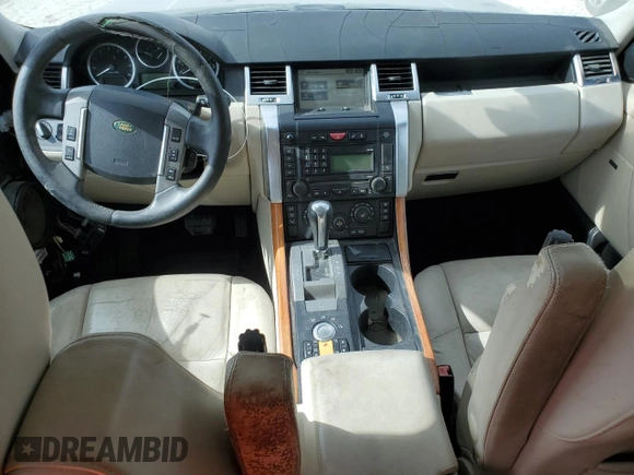 2009 Land Rover Range Rover Sport HSE с VIN SALSK25429A209718, выставлен на аукционе Copart как лот 54412735 с пробегом Не указан миль и На запчасти • Non repairable. История ставок и продаж доступна на DreamBid. Изображение 8.