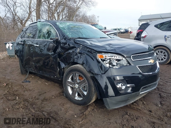 2014 Chevrolet Equinox LTZ with VIN 2GNALDEK5E6205123, listed as a IAAI auction lot 41541781 with 98,784 mi miles and . Bid and sale history available at DreamBid. Image 1.