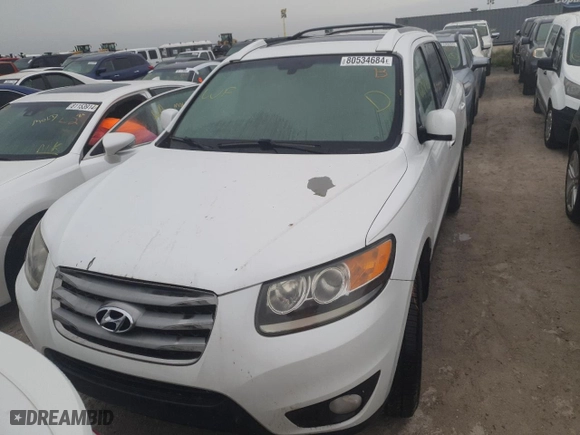 2012 Hyundai Santa Fe Limited with VIN 5XYZK3AB2CG154128, listed as a Copart auction lot 80534684 with 120,170 mi miles and Salvage Title. Bid and sale history available at carsss.com. Image 5.