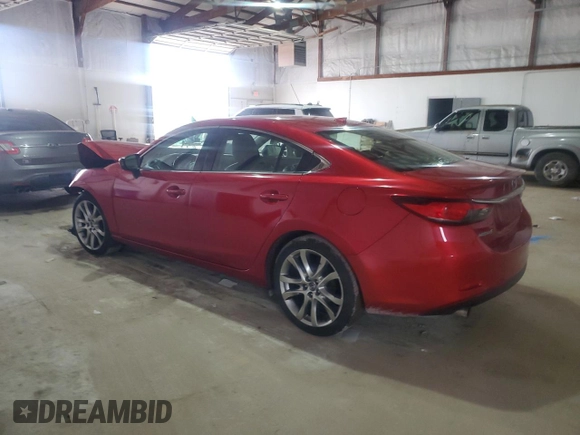 2014 Mazda 6 i Grand Touring with VIN JM1GJ1W63E1125735, listed as a Copart auction lot 48177725 with Not Provided miles and Salvage Title. Bid and sale history available at DreamBid. Image 2.