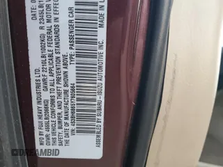 2000 Subaru Legacy Outback Limited z VIN 4S3BH6865Y7605664, wystawiony jako Copart lot #50574195 z przebiegiem 141 501 mil mil oraz Szkoda całkowita • Salvage title. Historia ofert i sprzedaży dostępna na DreamBid. Obrazek 15.