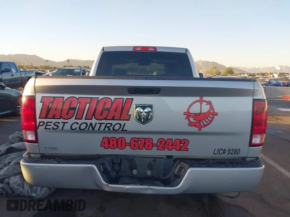 2018 Ram 1500 Tradesman with VIN 3C6JR6AG0JG146069, listed as a IAAI auction lot 40372964 with 153,376 mi miles and . Bid and sale history available at DreamBid. Image 16.