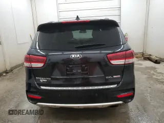 2016 Kia Sorento SXL with VIN 5XYPK4A1XGG006030, listed as a Copart auction lot 84155474 with 130,408 mi miles and Salvage Title. Bid and sale history available at carsss.com. Image 6.