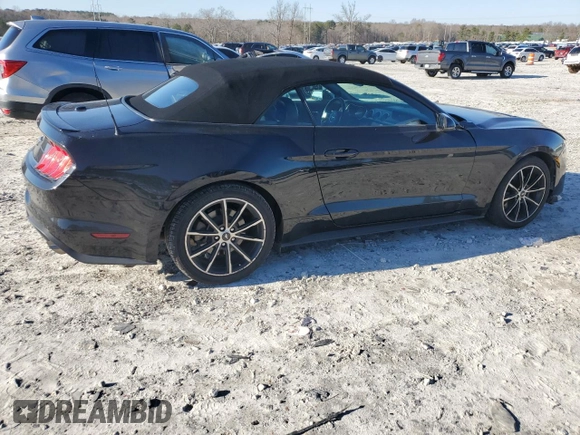 2020 Ford Mustang EcoBoost z VIN 1FATP8UHXL5138164, wystawiony jako Copart lot #47954975 z przebiegiem 53 500 mil mil oraz Szkody całkowita. Historia ofert i sprzedaży dostępna na DreamBid. Obrazek 3.