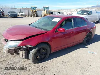 2010 Ford Fusion SE with VIN 3FAHP0HA0AR321457, listed as a IAAI auction lot 41384353 with 230,594 mi miles. Bid and sale history available at carsss.com. Image 2.