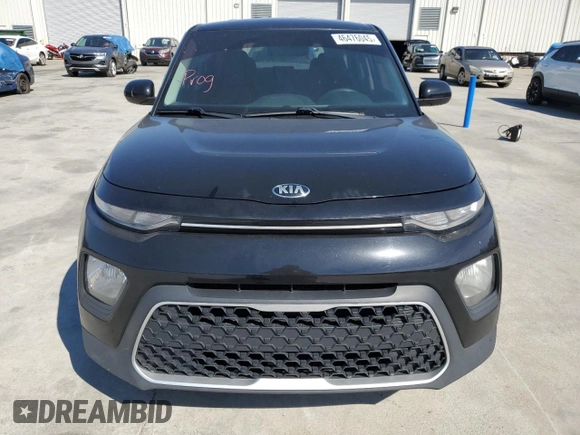 2020 Kia Soul LX with VIN KNDJ23AU1L7710702, listed as a Copart auction lot 46476045 with 122,501 mi miles and Salvage Title. Bid and sale history available at carsss.com. Image 5.