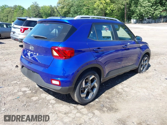2024 Hyundai Venue Limited with VIN KMHRC8A39RU324295, listed as a IAAI auction lot 42290771 with 7,279 mi miles and . Bid and sale history available at DreamBid. Image 4.