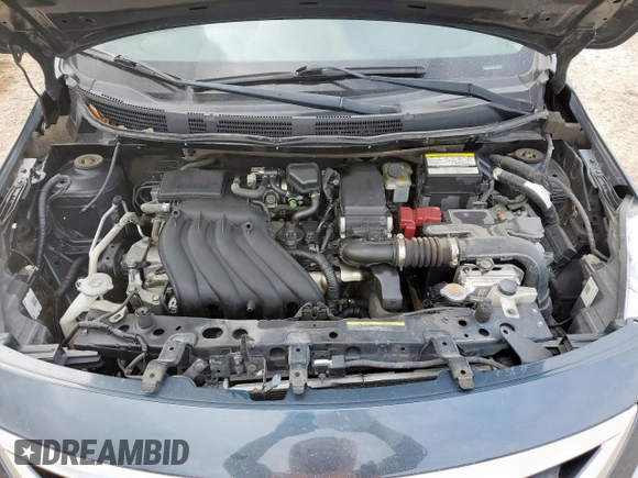 2017 Nissan Versa SV z VIN 3N1CN7AP1HL907280, wystawiony jako Copart lot #59500775 z przebiegiem 95 117 mil mil oraz Szkoda całkowita • Salvage title. Historia ofert i sprzedaży dostępna na DreamBid. Obrazek 11.