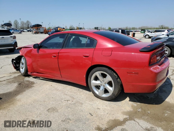 2012 Dodge Charger SXT with VIN 2C3CDXHG8CH136053, listed as a Copart auction lot 51967325 with 127,218 mi miles and Salvage Title. Bid and sale history available at DreamBid. Image 2.