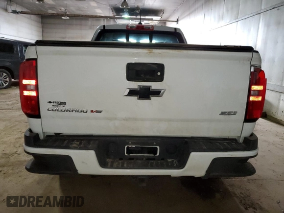 2017 Chevrolet Colorado 4WD Z71 with VIN 1GCHTDEN9H1319778, listed as a Copart auction lot 47273355 with 51,904 mi miles and Clean Title. Bid and sale history available at carsss.com. Image 6.