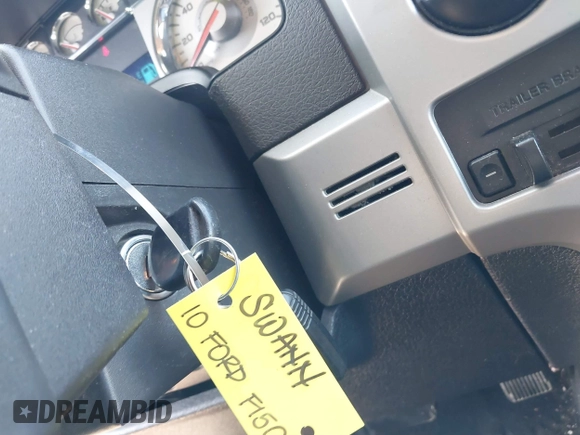 2010 Ford F-150 XL with VIN 1FTFX1CV7AKB67982, listed as a IAAI auction lot 41447203 with 151,983 mi miles. Bid and sale history available at carsss.com. Image 11.