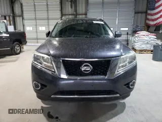 2014 Nissan Pathfinder Platinum with VIN 5N1AR2MM4EC603036, listed as a Copart auction lot 53446195 with 204,764 mi miles and Salvage Title. Bid and sale history available at carsss.com. Image 5.