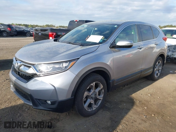 2019 Honda CR-V EX-L with VIN 2HKRW2H81KH677690, listed as a IAAI auction lot 41924225 with 39,227 mi miles and . Bid and sale history available at carsss.com. Image 17.