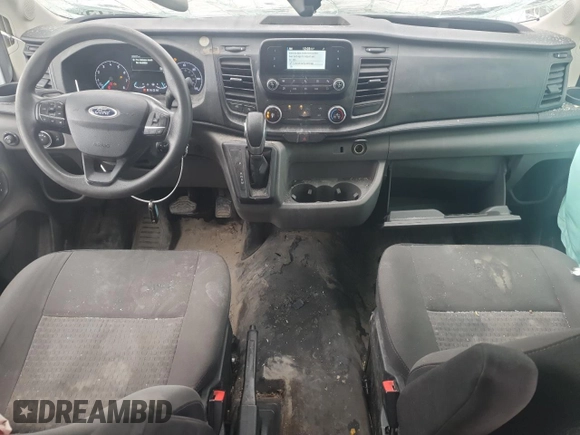 2020 Ford Transit Cargo with VIN 1FTBR2C85LKA31278, listed as a Copart auction lot 54400815 with 133,937 mi miles and Salvage title. Bid and sale history available at DreamBid. Image 8.