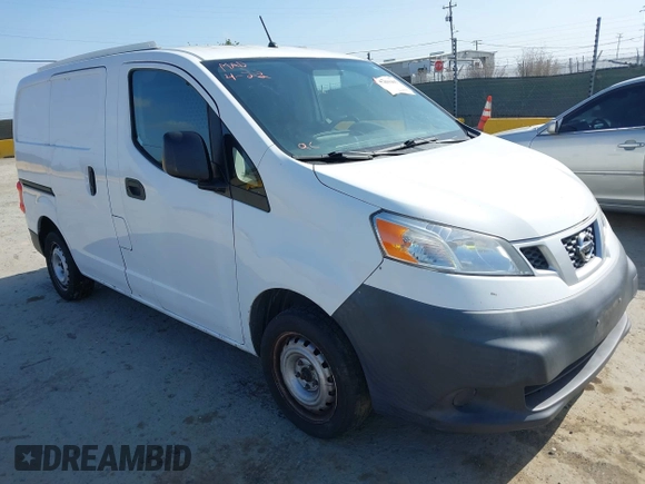 2014 Nissan NV200 S with VIN 3N6CM0KNXEK693294, listed as a IAAI auction lot 42090405 with 151,365 mi miles and . Bid and sale history available at DreamBid. Image 1.
