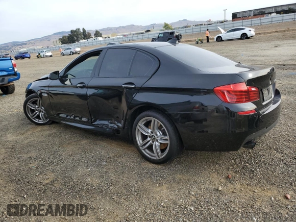 2015 BMW 5 Series 550i with VIN WBAKN9C5XFD961497, listed as a Copart auction lot 79321104 with Not provided miles and Salvage title. Bid and sale history available at DreamBid. Image 2.