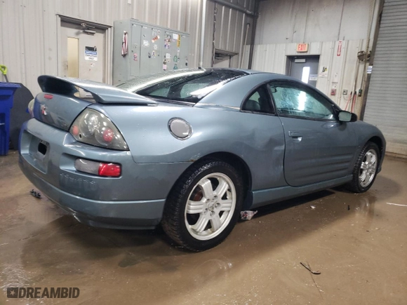 2000 Mitsubishi Eclipse GT with VIN 4A3AC54L3YE136387, listed as a Copart auction lot 84898294 with 191,214 mi miles and Salvage Title. Bid and sale history available at carsss.com. Image 3.