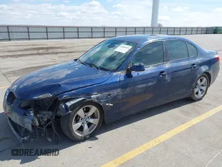 2005 BMW 5 Series 545i with VIN WBANB33535B116620, listed as a IAAI auction lot 41884829 with 144,395 mi miles and . Bid and sale history available at carsss.com. Image 18.