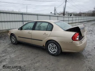 2005 Chevrolet Malibu with VIN 1G1ZS52FX5F254375, listed as a Copart auction lot 49496314 with 106,654 mi miles and Salvage Title. Bid and sale history available at carsss.com. Image 2.