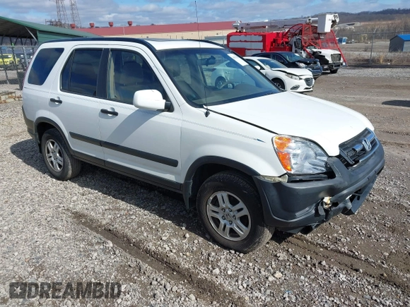 2002 Honda CR-V EX with VIN JHLRD78822C070778, listed as a IAAI auction lot 41813282 with 122,323 mi miles. Bid and sale history available at carsss.com. Image 1.