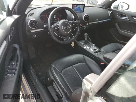 2016 Audi A3 2.0T Premium with VIN WAU78LFF9G1077441, listed as a Copart auction lot 81999203 with 25,401 mi miles. Bid and sale history available at carsss.com. Image 8.