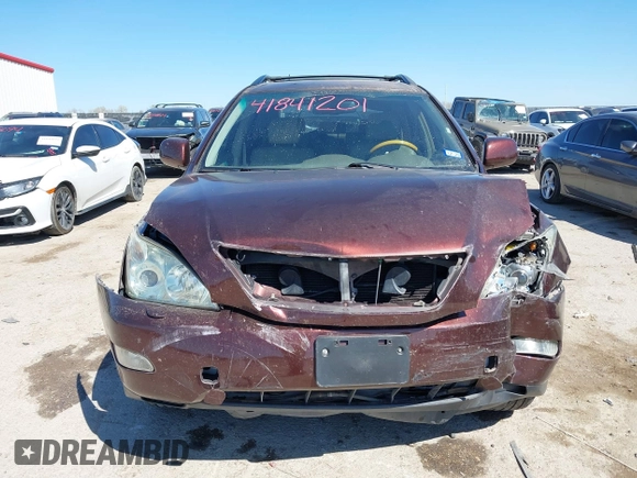 2008 Lexus RX 350 with VIN JTJGK31U780014501, listed as a IAAI auction lot 41841201 with 162,059 mi miles and . Bid and sale history available at DreamBid. Image 13.