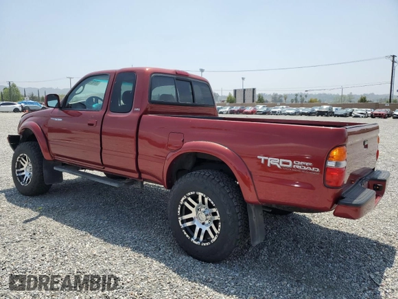 2002 Toyota Tacoma PreRunner z VIN 5TESN92N82Z094509, wystawiony jako Copart lot #55161845 z przebiegiem 139 087 mil mil oraz Szkoda całkowita • Salvage title. Historia ofert i sprzedaży dostępna na DreamBid. Obrazek 2.