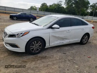 2015 Hyundai Sonata SE z VIN 5NPE24AF8FH007932, wystawiony jako Copart lot #59751805 z przebiegiem 157 861 mil mil oraz Szkoda całkowita • Salvage title. Historia ofert i sprzedaży dostępna na DreamBid. Obrazek 1.