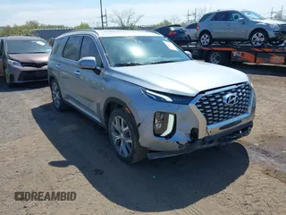 2020 Hyundai Palisade SEL z VIN KM8R44HE5LU089060, wystawiony jako IAAI lot #42052547 z przebiegiem 46 233 mil mil oraz . Historia ofert i sprzedaży dostępna na DreamBid. Obrazek 1.