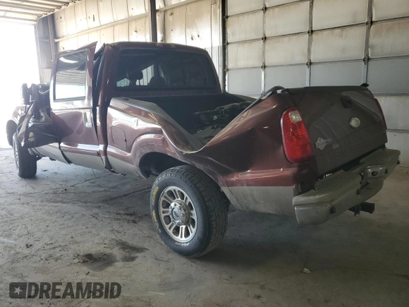 2005 Ford F-350 XL with VIN 1FTWW31P75EC11518, listed as a Copart auction lot 48372115 with Not Provided miles and Salvage Title. Bid and sale history available at DreamBid. Image 2.