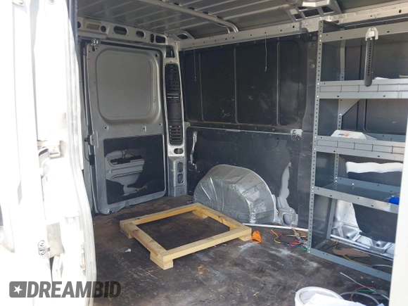 2016 Ram ProMaster Cargo with VIN 3C6TRVAG9GE108282, listed as a IAAI auction lot 41971207 with 215,530 mi miles and . Bid and sale history available at DreamBid. Image 8.