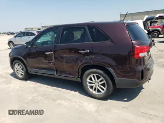 2015 Kia Sorento LX with VIN 5XYKT3A67FG627155, listed as a Copart auction lot 51434715 with 157,218 mi miles and Salvage Title. Bid and sale history available at carsss.com. Image 2.