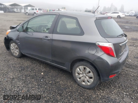 2013 Toyota Yaris L with VIN JTDJTUD39DD560766, listed as a IAAI auction lot 41031127 with 57,831 mi miles. Bid and sale history available at carsss.com. Image 3.