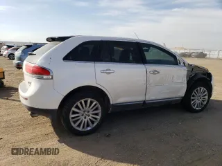 2011 Lincoln MKX with VIN 2LMDJ8JK1BBJ17763, listed as a Copart auction lot 48545565 with 131,032 mi miles and Salvage Title. Bid and sale history available at carsss.com. Image 3.