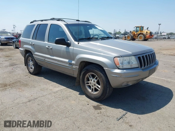 2000 Jeep Grand Cherokee Limited with VIN 1J4GW58N5YC361724, listed as a IAAI auction lot 42722980 with 136,590 mi miles and . Bid and sale history available at DreamBid. Image 1.